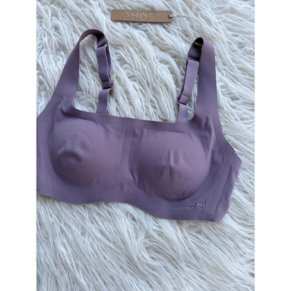 Skims Naked Scoop Bra Mauve Size XXS - Picture 4 of 7